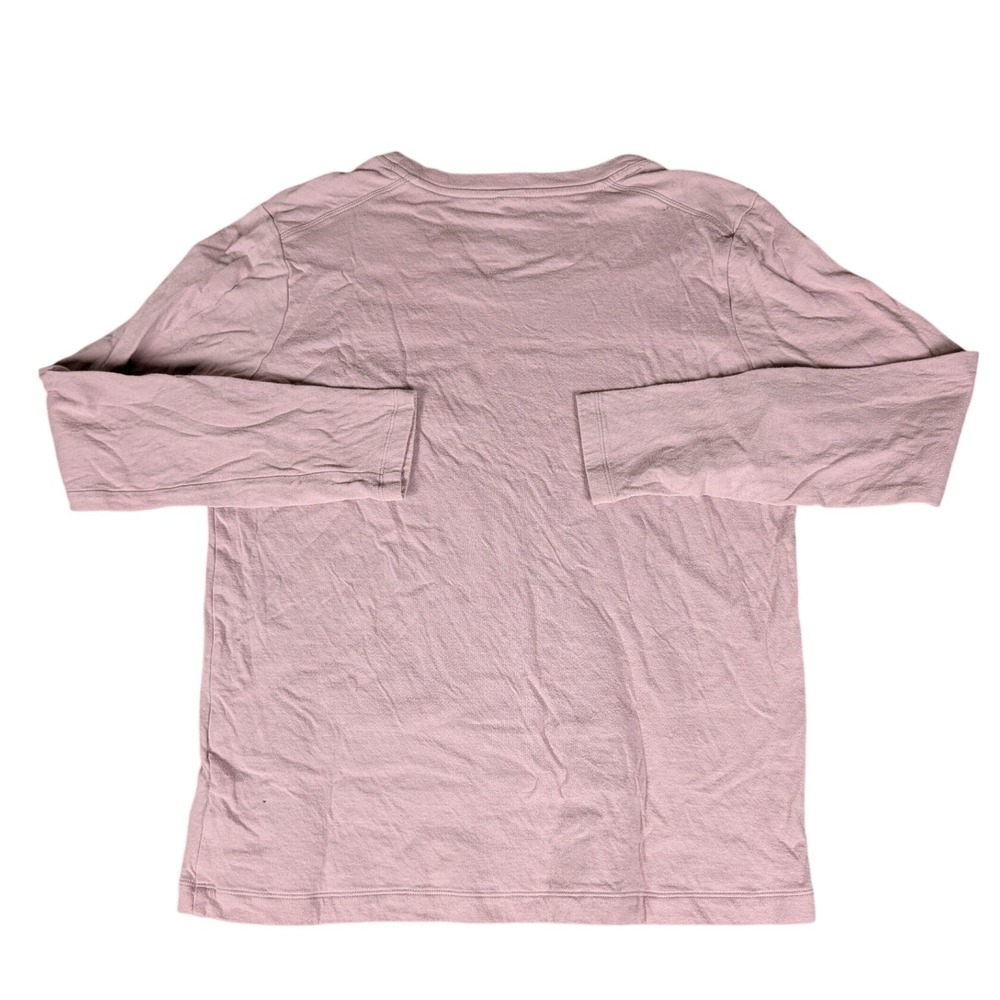 The North Face Womens Long Sleeve Pocket T-Shirt Mauve Pink Crew Neck 3764 - Picture 3 of 9